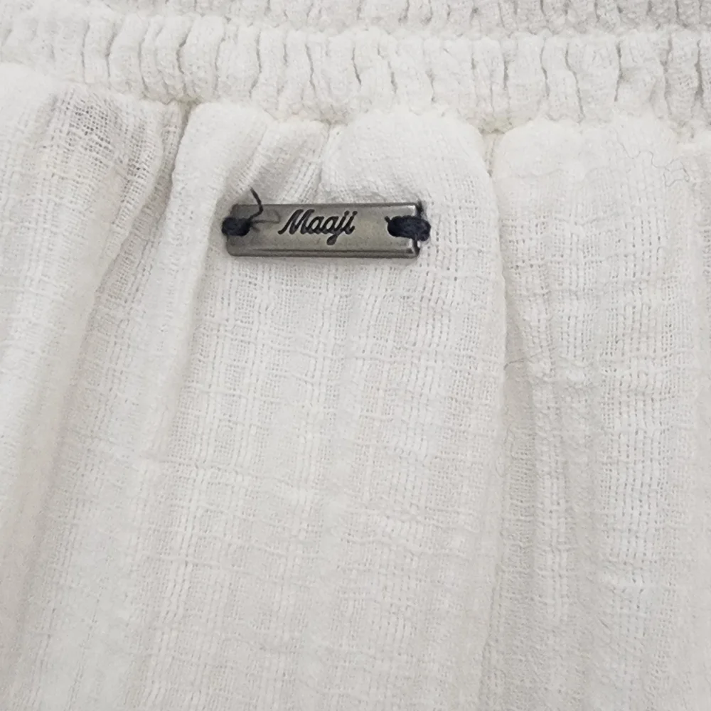 Maaji White Embellished Tiered Maxi Dress - Picture 8 of 11